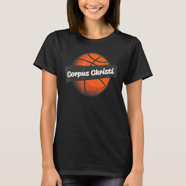 Camiseta Jogador de basquetebol Corpus Christi (Frente)