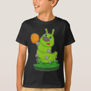 Camiseta Jogador de basquetebol da lagarta