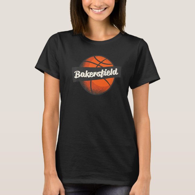Camiseta Jogador de basquetebol de Bakersfield (Frente)