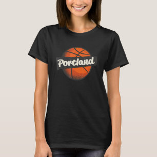 Camiseta Jogador de basquetebol de Portland