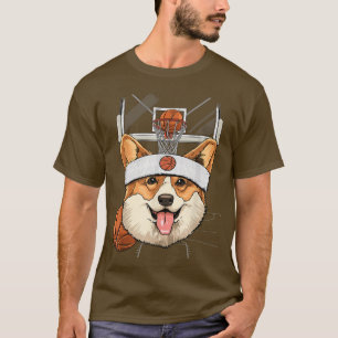 Camiseta Jogador de basquetebol do Corgi
