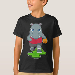 Camiseta Jogador de basquetebol do Hippo