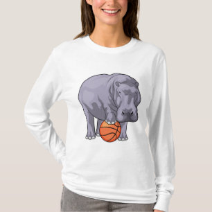Camiseta Jogador de basquetebol do Hippo