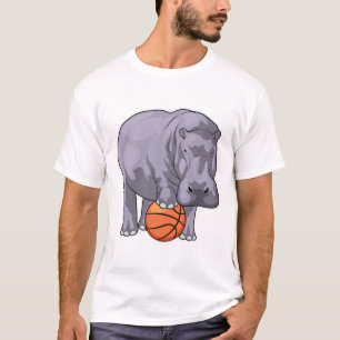 Camiseta Jogador de basquetebol do Hippo
