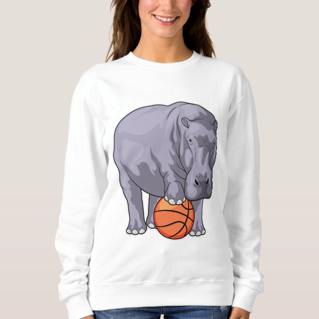 Camiseta Jogador de basquetebol do Hippo (Frente)