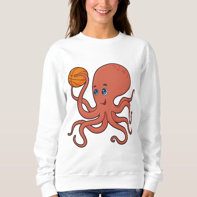 Camiseta Jogador de basquetebol do Octopus (Frente)
