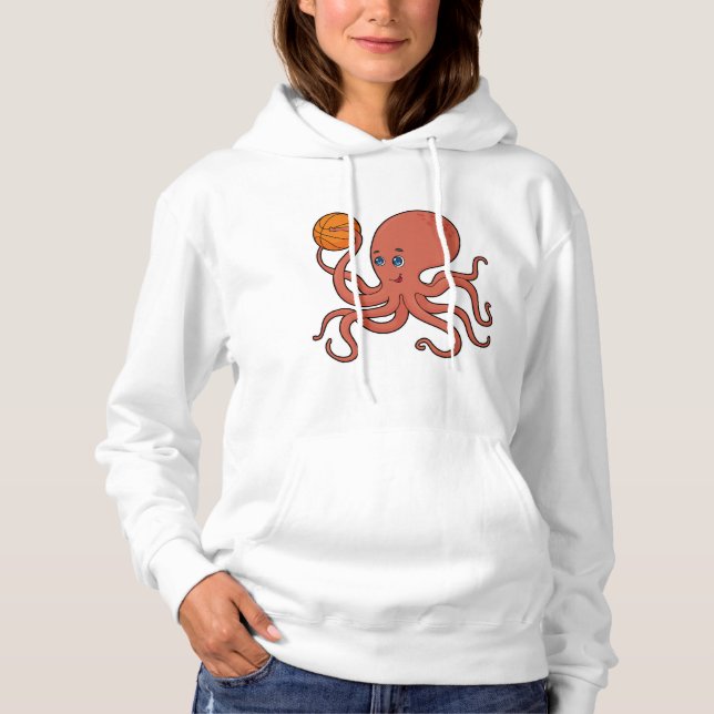 Camiseta Jogador de basquetebol do Octopus (Frente)