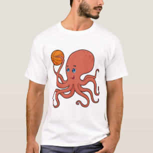 Camiseta Jogador de basquetebol do Octopus