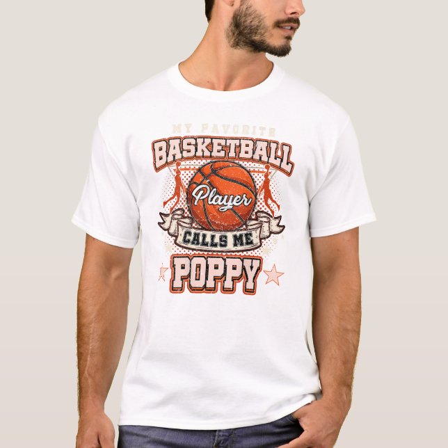 Camiseta Jogador de Basquetebol Favorito (Frente)