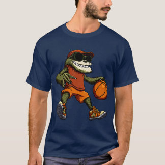 Camiseta Jogador de basquetebol/preguiça de basquete T-Shir