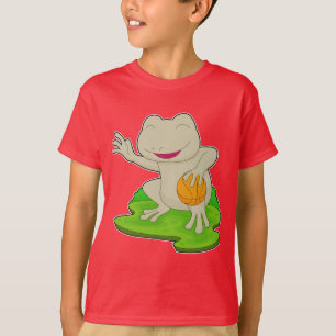 Camiseta Jogador de basquetebol sapo