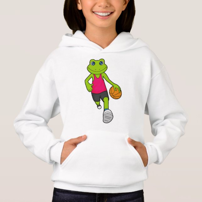 Camiseta Jogador de basquetebol sapo (Frente)