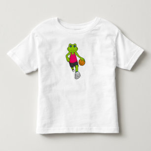 Camiseta Jogador de basquetebol sapo