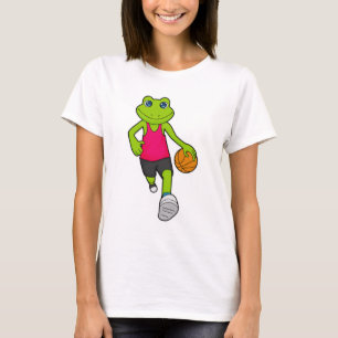 Camiseta Jogador de basquetebol sapo