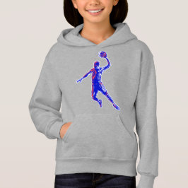 Camiseta Jogador de basquetebol Slam Dunk, Vermelho e Azul 