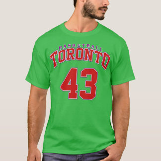 Camiseta Jogador de basquetebol Toronto Número 6