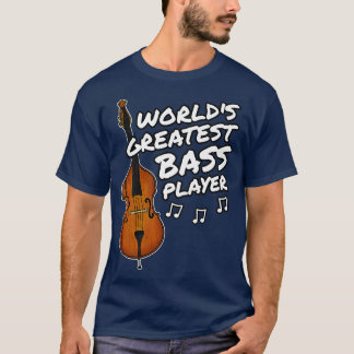 Camiseta Jogador de Bass Duplo do Maior Jogador de Bass Jaz