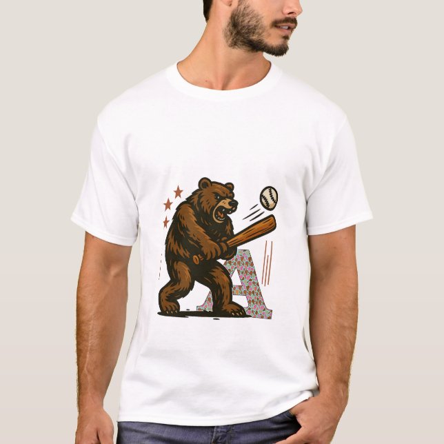Camiseta jogador de beisebol (Frente)