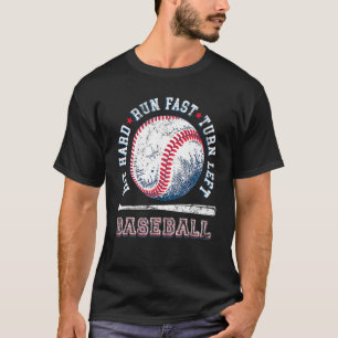 Camiseta Jogador de beisebol Engraçado de Ocorrência Rápida