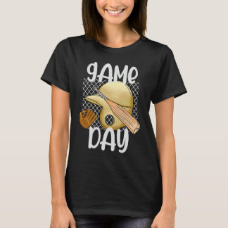 Camiseta Jogador de beisebol juvenil  Grupo da equipe