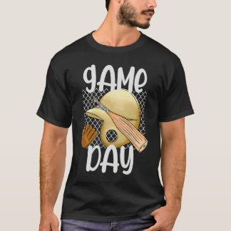 Camiseta Jogador de Beisebol Juvenil  Grupo de Equipe