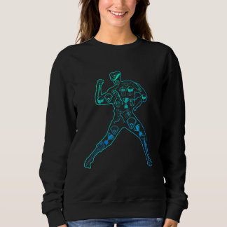 Camiseta Jogador de beisebol legal jovem homens crianças me