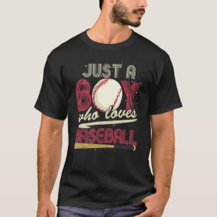 Camiseta Jogador de Beisebol Meninos Esporte Beisebol Apan