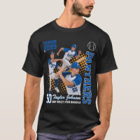 Jogador de Beisebol Sênior Foto Personalizada Cust