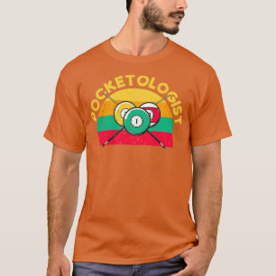 Camiseta Jogador de Bilhar de Piscina Engraçado