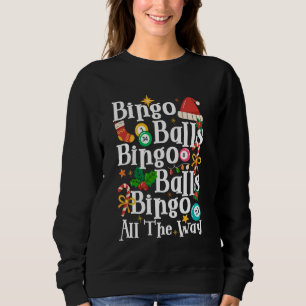 Camiseta Jogador de Bingo Bolas de Bingo de Natal Bolas de 