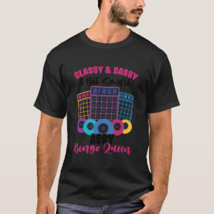 Camiseta Jogador de Bingo Jogando Lottery Bingo Card Bingo