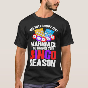 Camiseta Jogador De Bingo Para Trazê-Lo