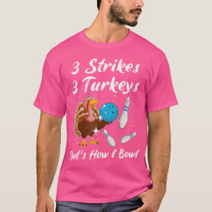 Camiseta Jogador de Boliche da Turquia Strie Spare Bowler