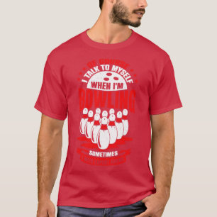 Camiseta Jogador de Boliches Engraçado Jogo Esporte Dom Bow