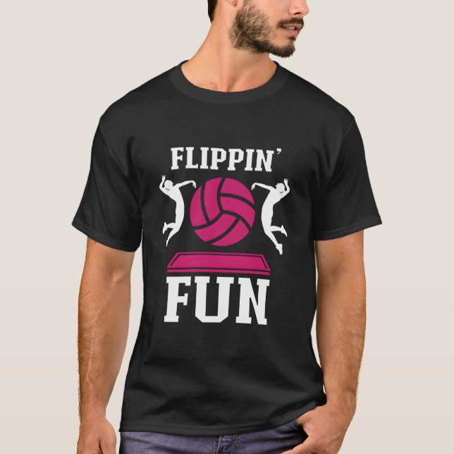 Camiseta Jogador de Bossaball Atleta de Bossaball (Frente)