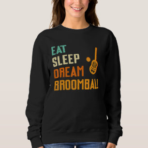 Camiseta Jogador de Broomball Broomball no Sono