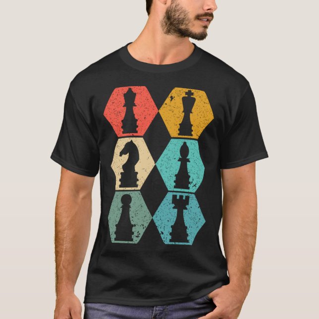Camiseta Jogador de Camadas do Xadrez (Frente)