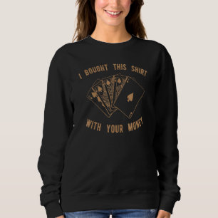 Camiseta Jogador de Cartaz de Poker Divertido