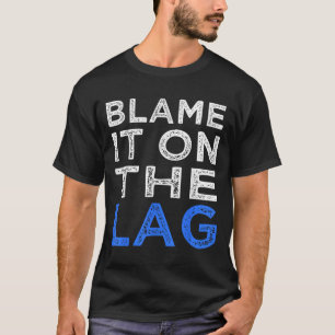 Camiseta Jogador De Citação Engraçado Culpa-O No Gráfico De