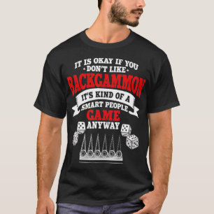 Camiseta Jogador de Conselhos de Cotação de Backgammon Engr
