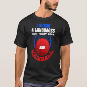Camiseta Jogador de cotações do Kickball Spor Piada