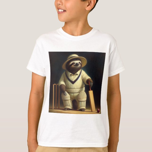 Camiseta Jogador de críquete (Frente)