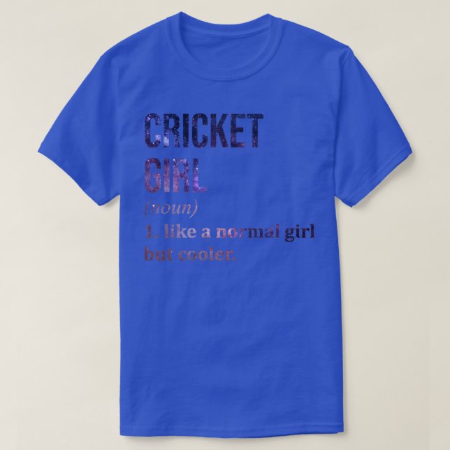 Camiseta Jogador de críquete13 (Frente do Design)