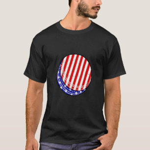 Camiseta Jogador de críquete americano Flag Usa Patriótico