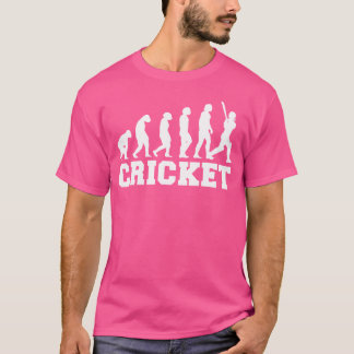 Camiseta Jogador de críquete desportivo