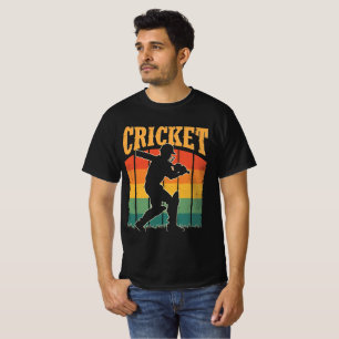 Camiseta Jogador de críquete desportivo - Jogo de Cavalheir