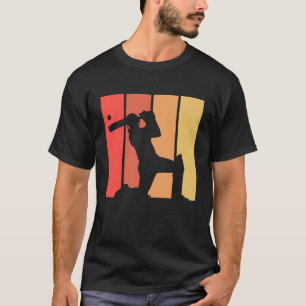 Camiseta Jogador de críquete do críquete do críquete Boys