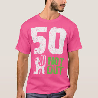 Camiseta Jogador de Críquete Esporte Críquete Críquete