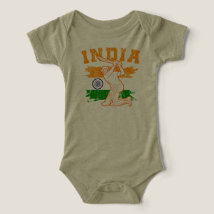 Camiseta Jogador de críquete indiano