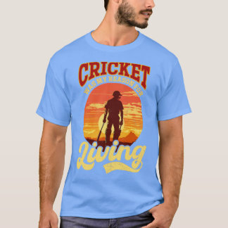 Camiseta Jogador De Críquete, Minha Razão De Viver
